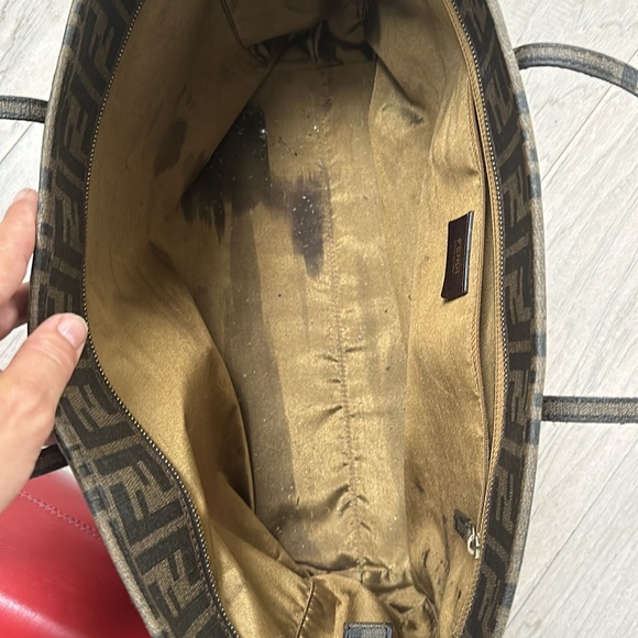 Fendi Zucca Star Tote Tobacco - Picture 6 of 11